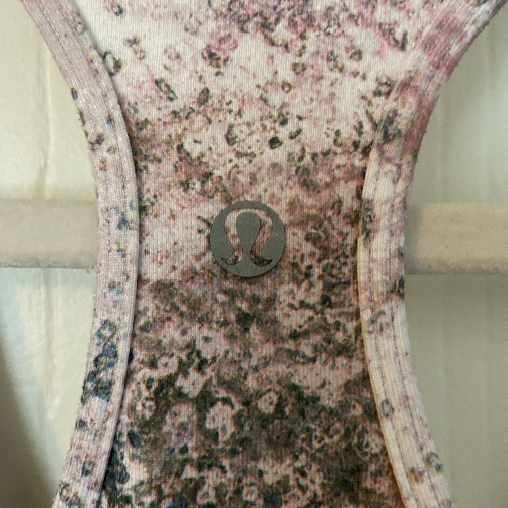 Lululemon Cool Racerback Tank Candy Crush - Picture 2 of 3